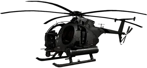 AH-6R rocket Littlebird vendor render from a versioned WARDOGS item record