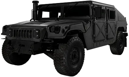 Humvee vendor render from a versioned WARDOGS item record