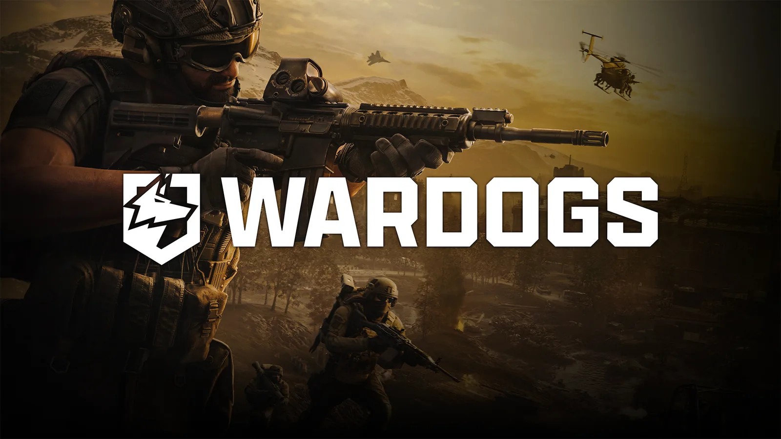 WARDOGS infantry carrying modern weapons